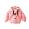 Special offer on 2022 autumn and winter new children's clothing, fleece hoodies, cartoon boys' and girls' hooded long-sleeved tops at street stalls for export Item Picture